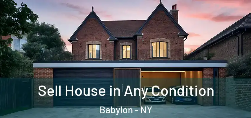  Sell House in Any Condition Babylon - NY